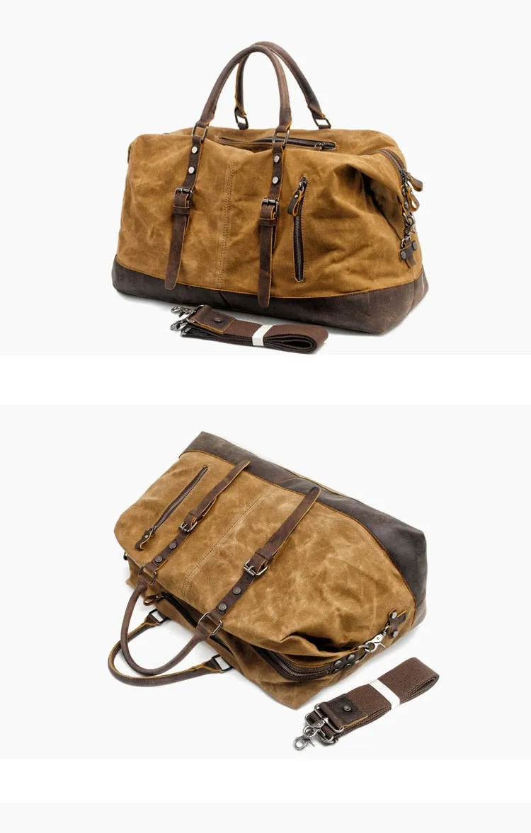 Large Canvas Duffel Bag