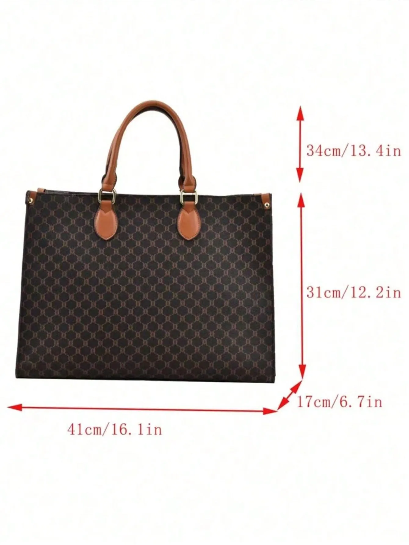 Large Capacity Embraided Hand Bag