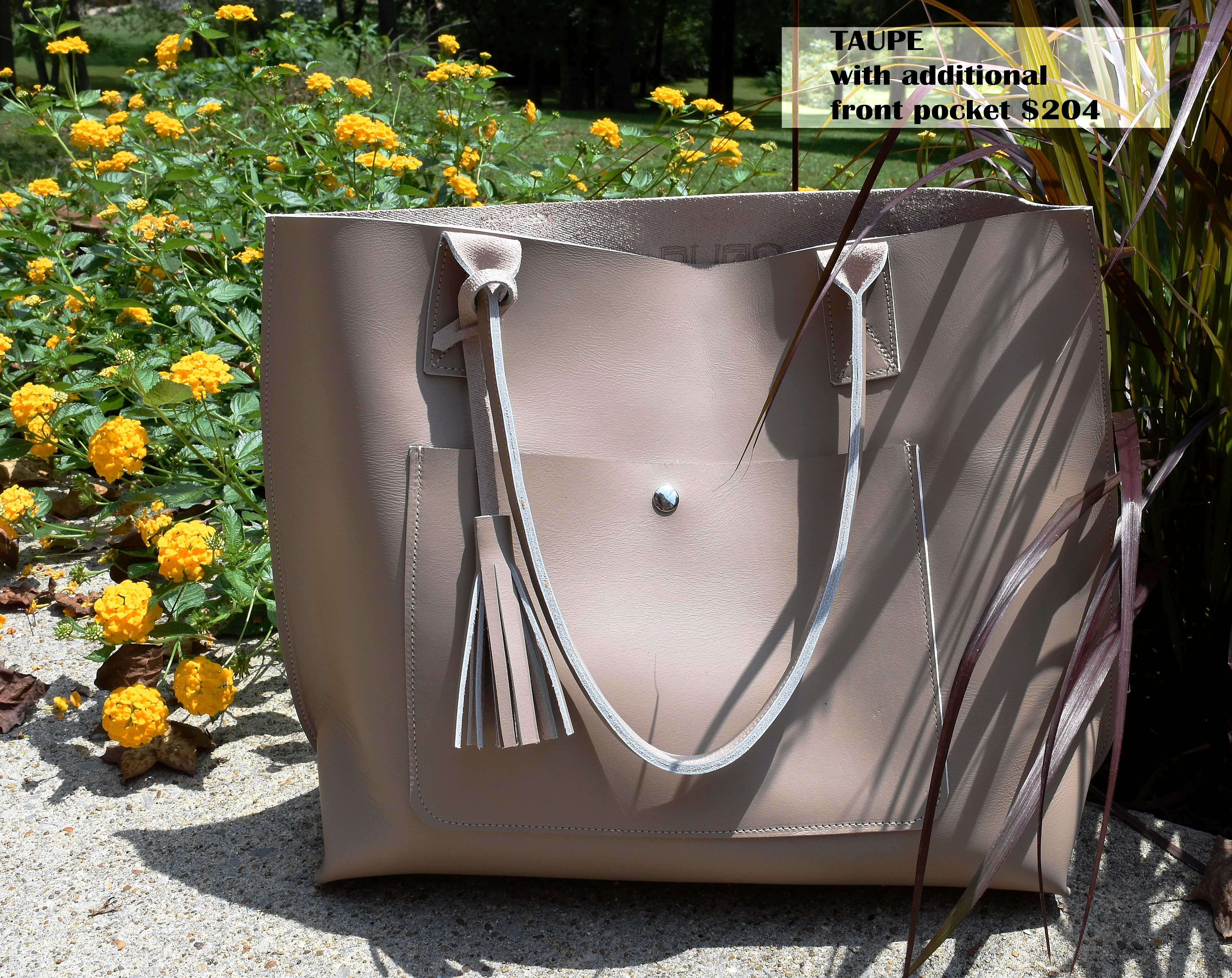 Large Everyday Tote - Large Leather Tote