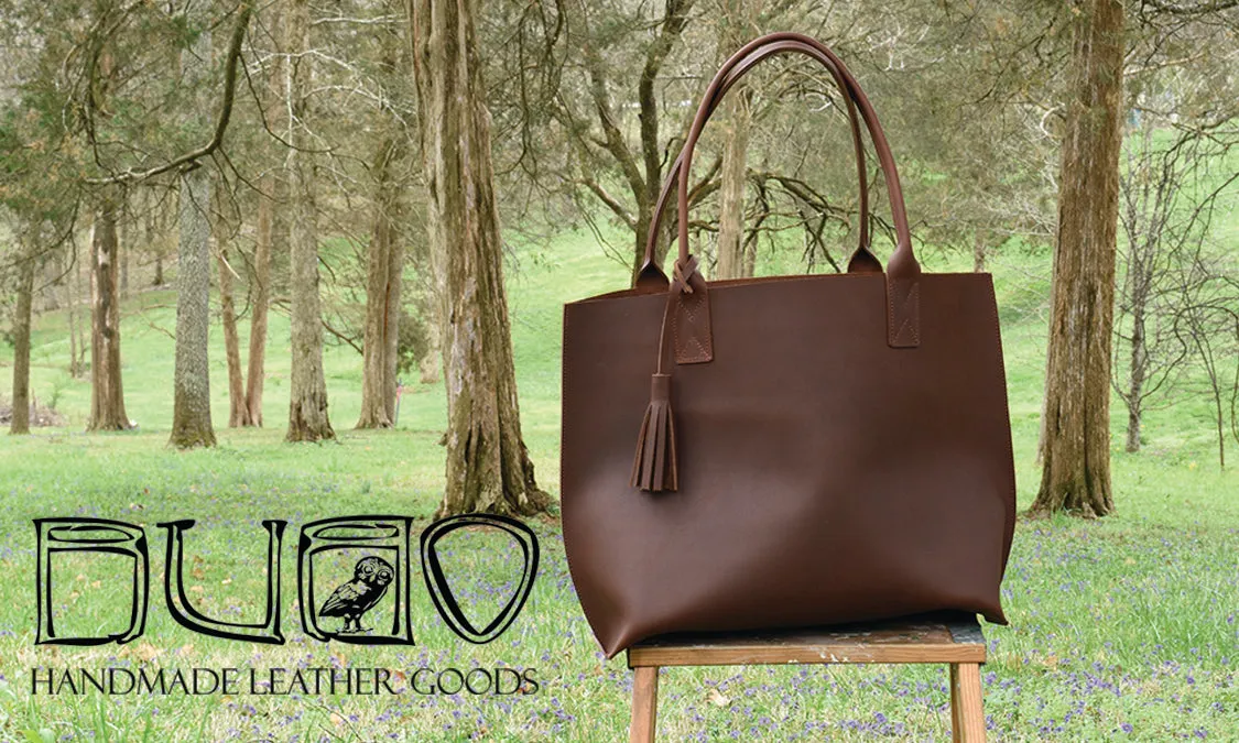 Large Everyday Tote - Large Leather Tote
