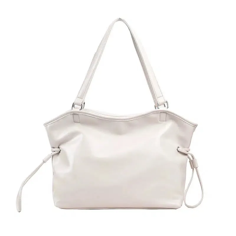 Large Faux Leather Tote Bag