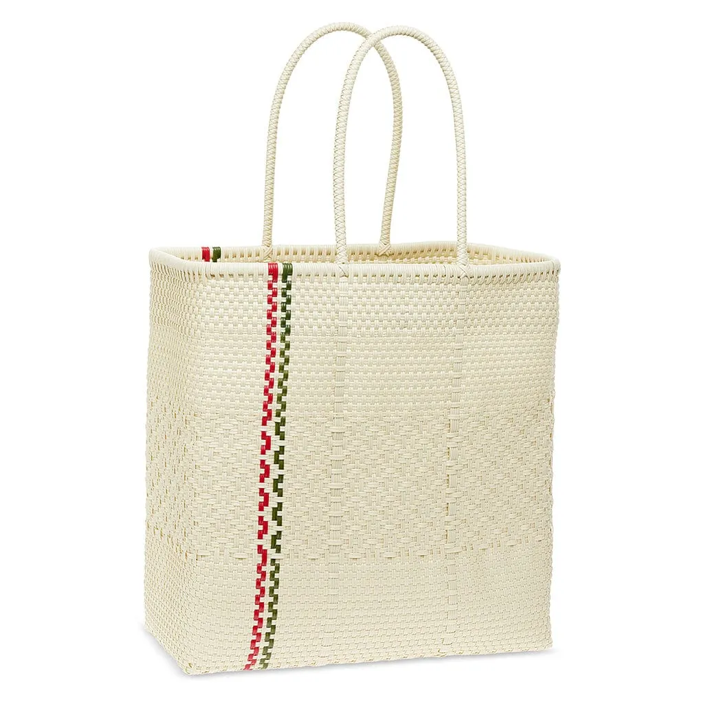 Large Open Tote (Beige)