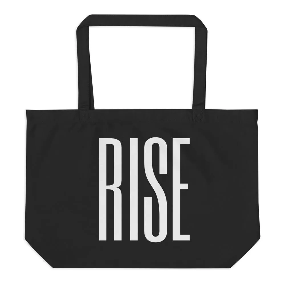 Large Rise Organic Tote Bag