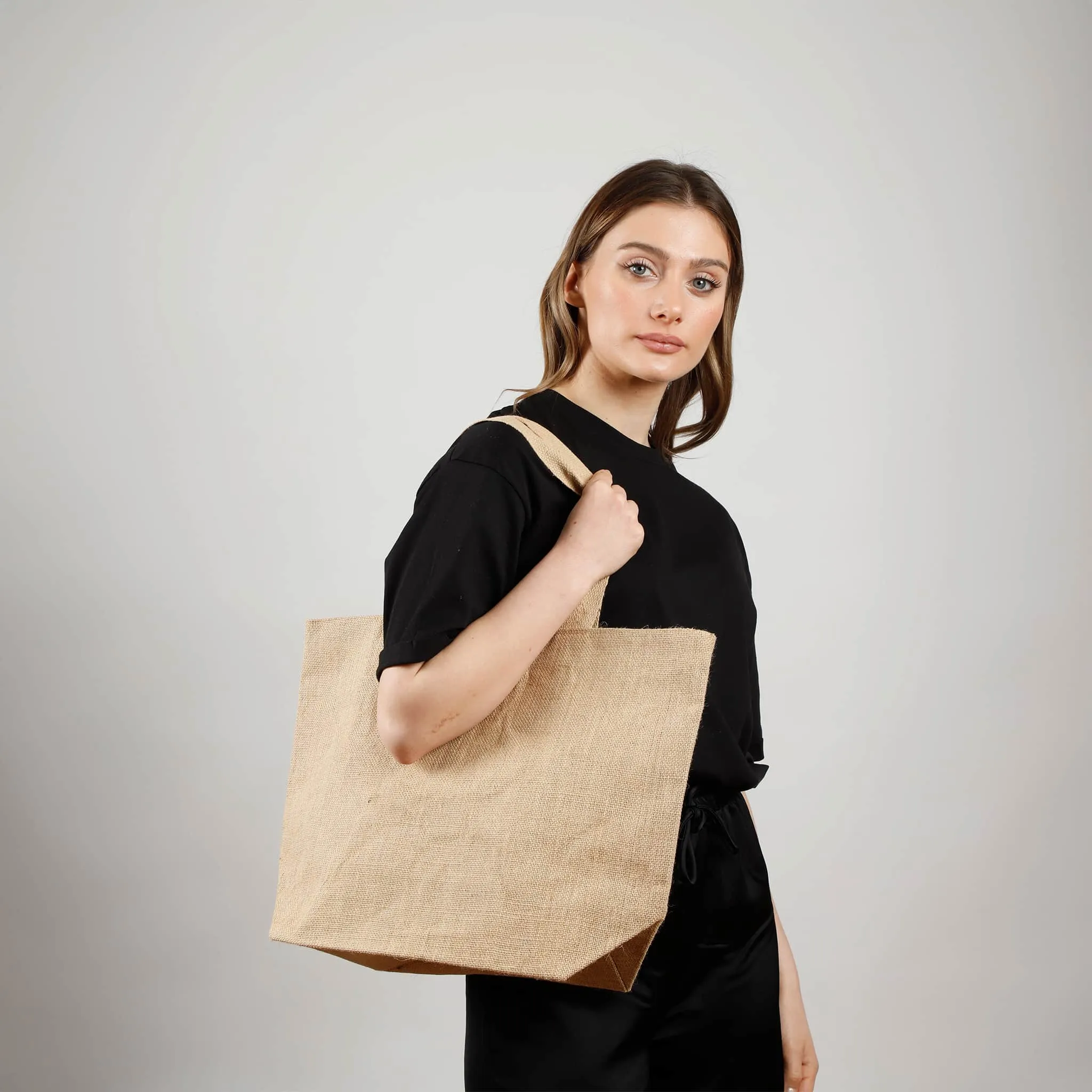Large Versatile Jute Tote