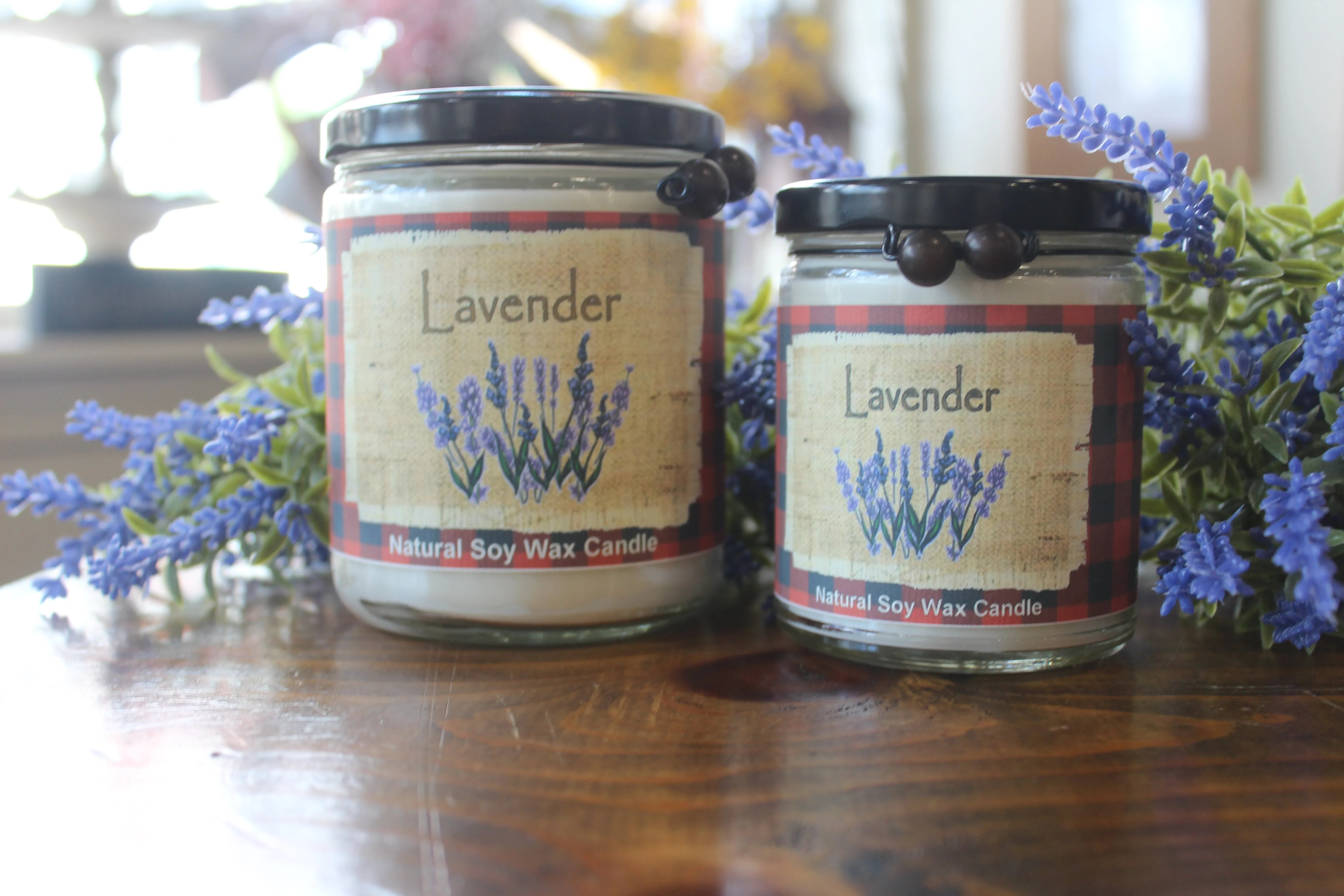 Lavender Natural Soy Wax Candle
