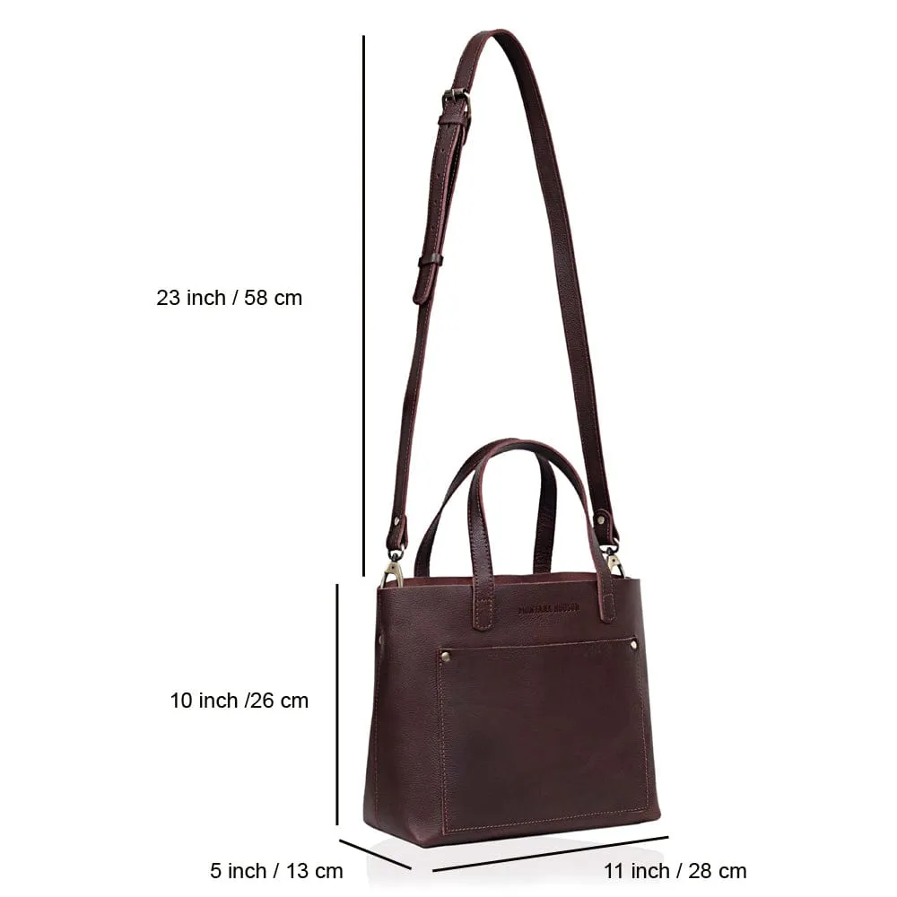 Layla Handcrafted Leather Tote