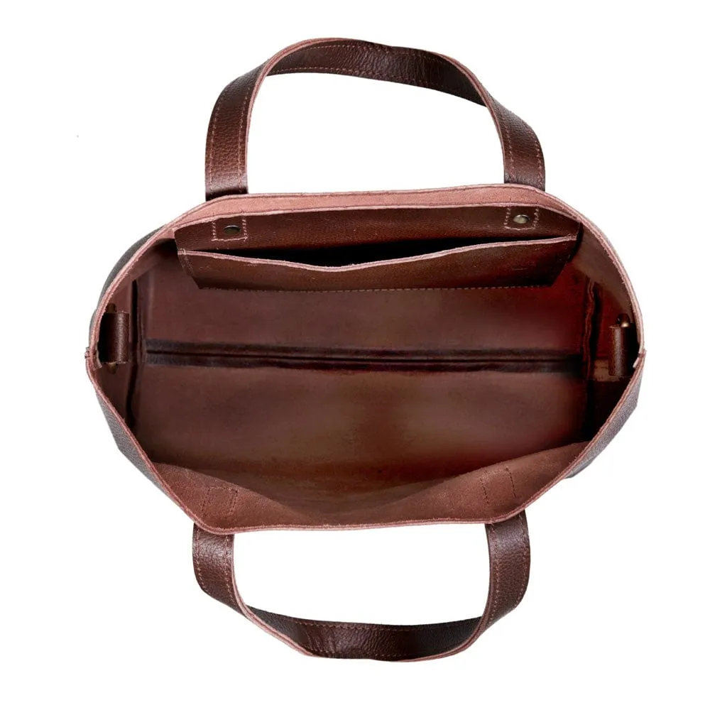 Layla Handcrafted Leather Tote