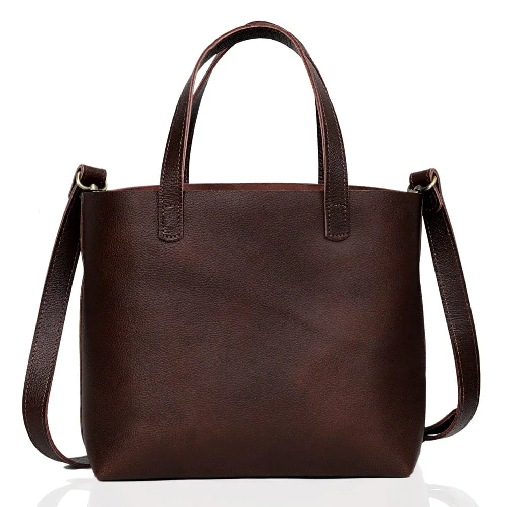Layla Handcrafted Leather Tote