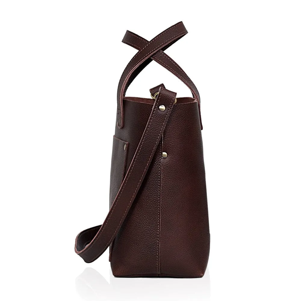 Layla Handcrafted Leather Tote