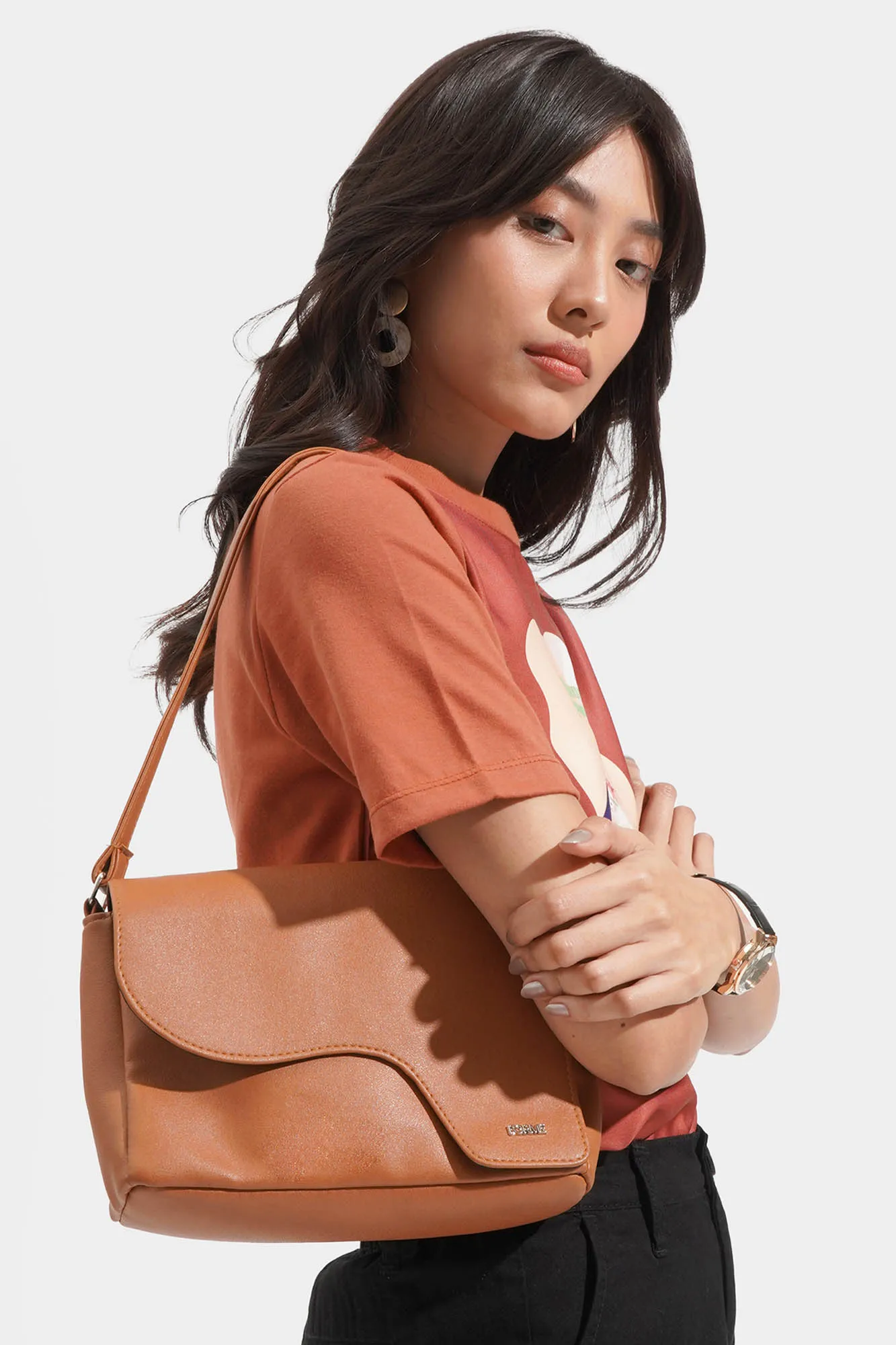 Leather Shoulder Bag