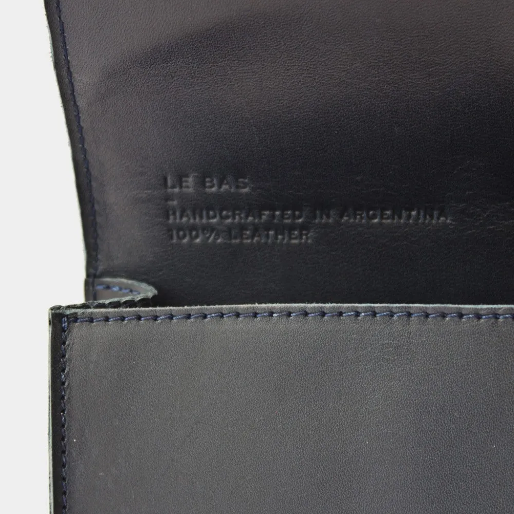 leather shoulder S1 Bag in black