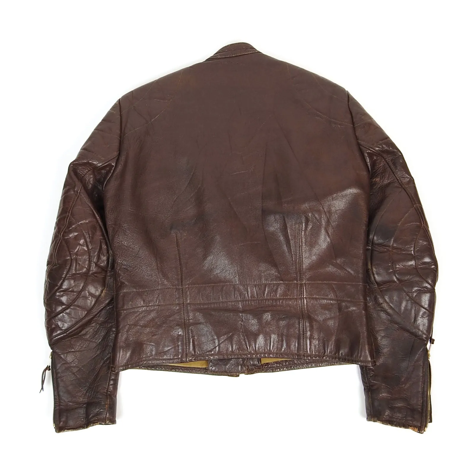 Leder Dimmer Vintage Leather Moto Size Medium