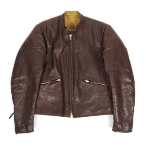 Leder Dimmer Vintage Leather Moto Size Medium