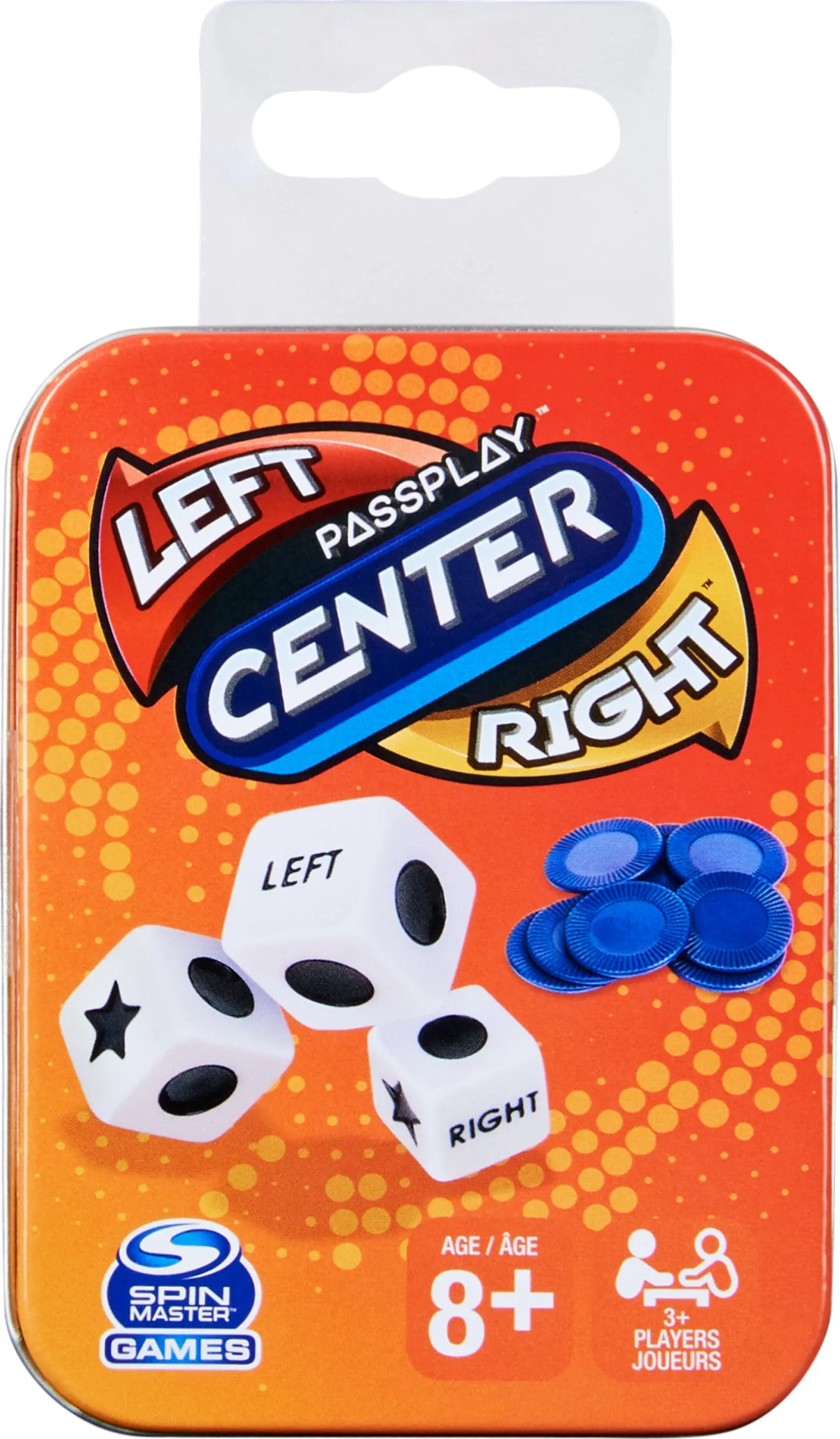 Left Centre Right Tin