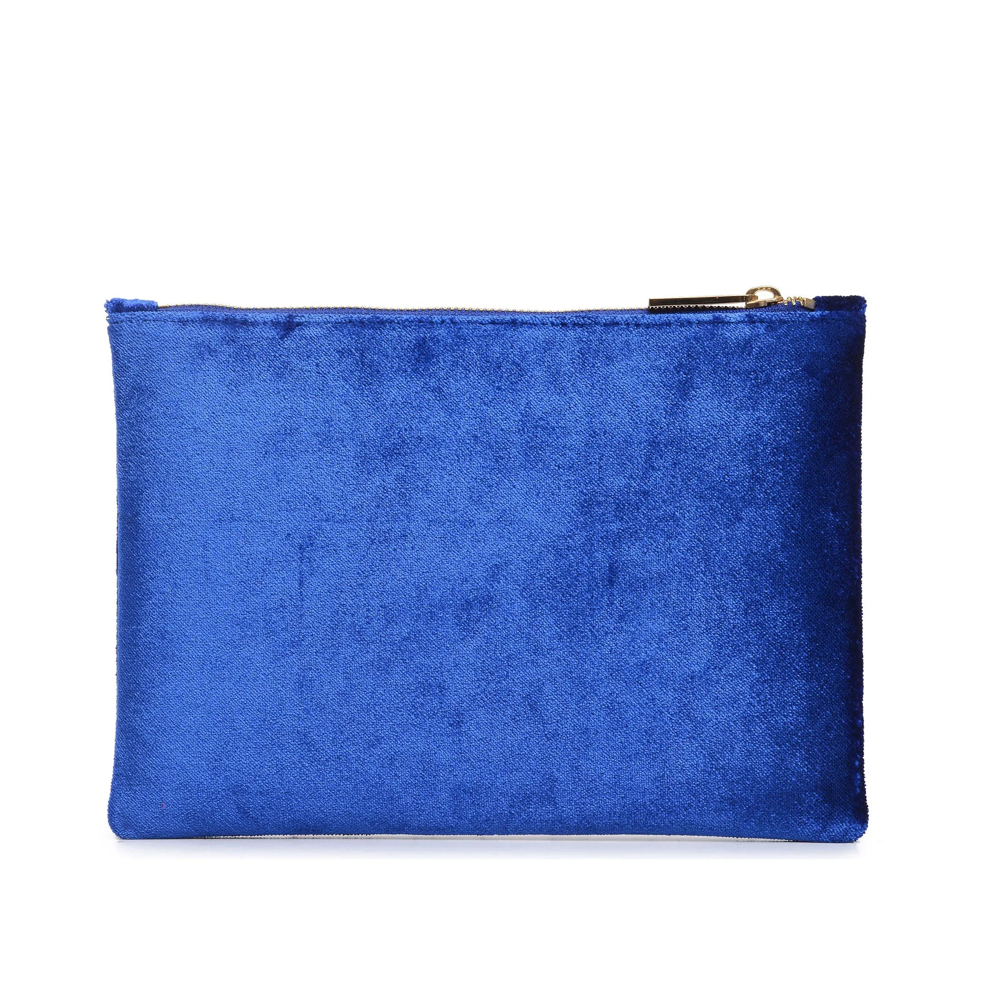 LEOPARD EMBROIDERED CLUTCH BAG