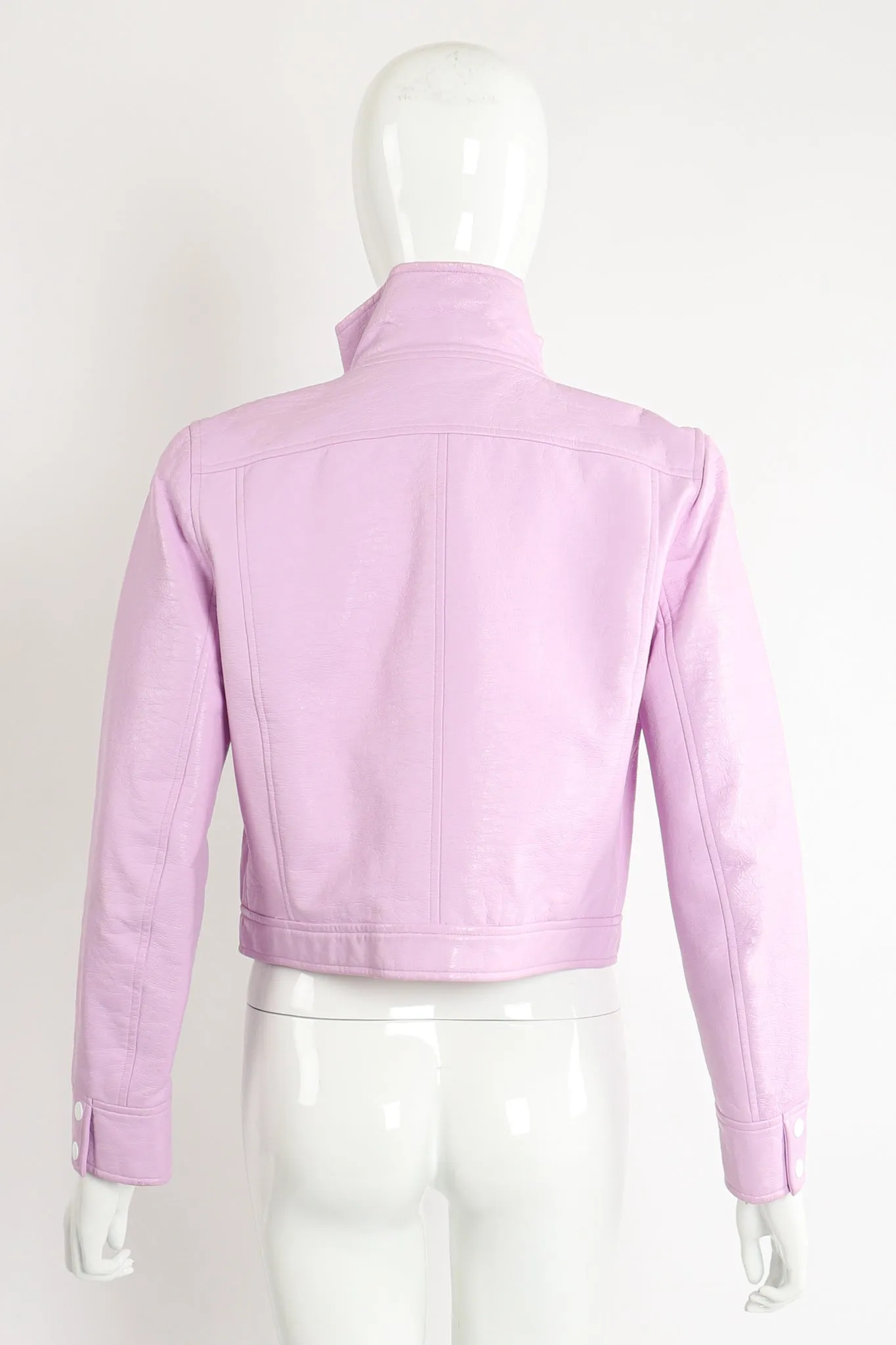 Lilac Patent Jacket