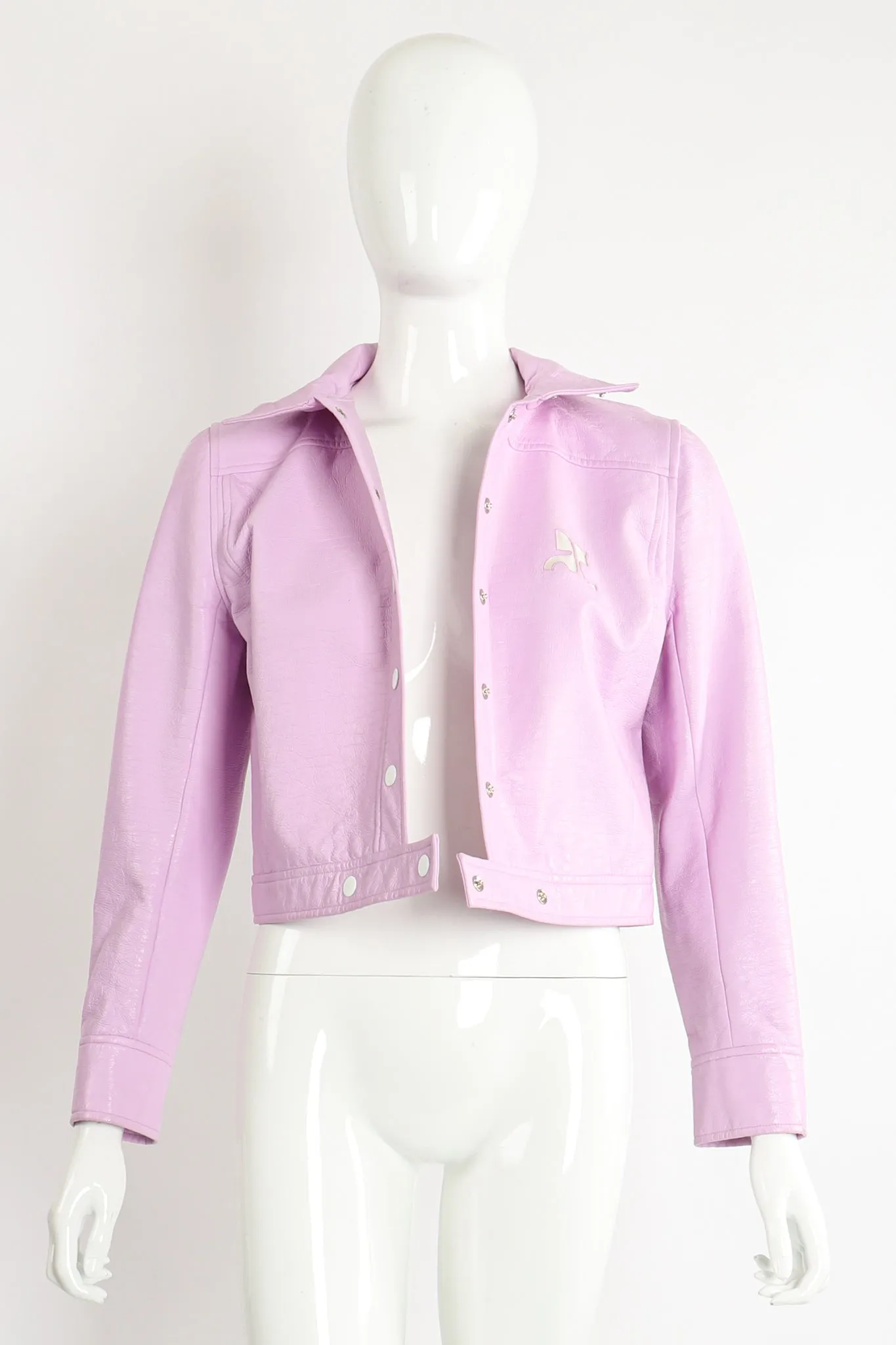 Lilac Patent Jacket