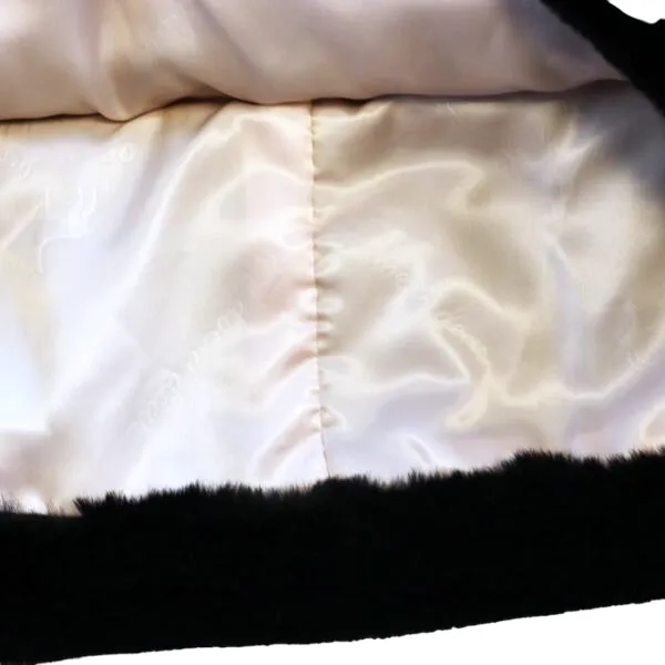 Lillian Quilted Fur Dress