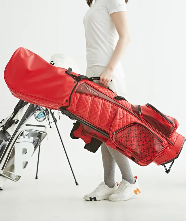 [Limited Edition] Baron Calcite 2nd Edition Water Proof  Stand Bag - Red