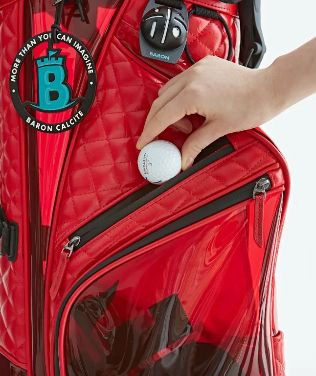 [Limited Edition] Baron Calcite 2nd Edition Water Proof  Stand Bag - Red