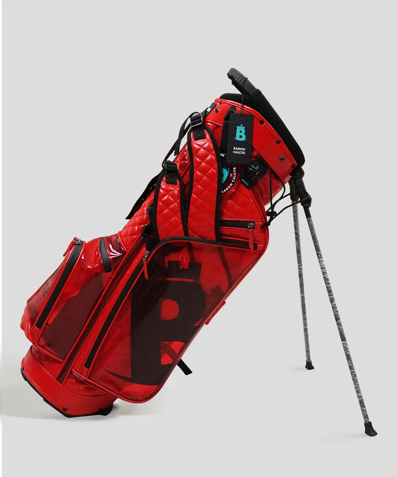 [Limited Edition] Baron Calcite 2nd Edition Water Proof  Stand Bag - Red