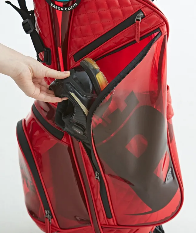 [Limited Edition] Baron Calcite 2nd Edition Water Proof  Stand Bag - Red