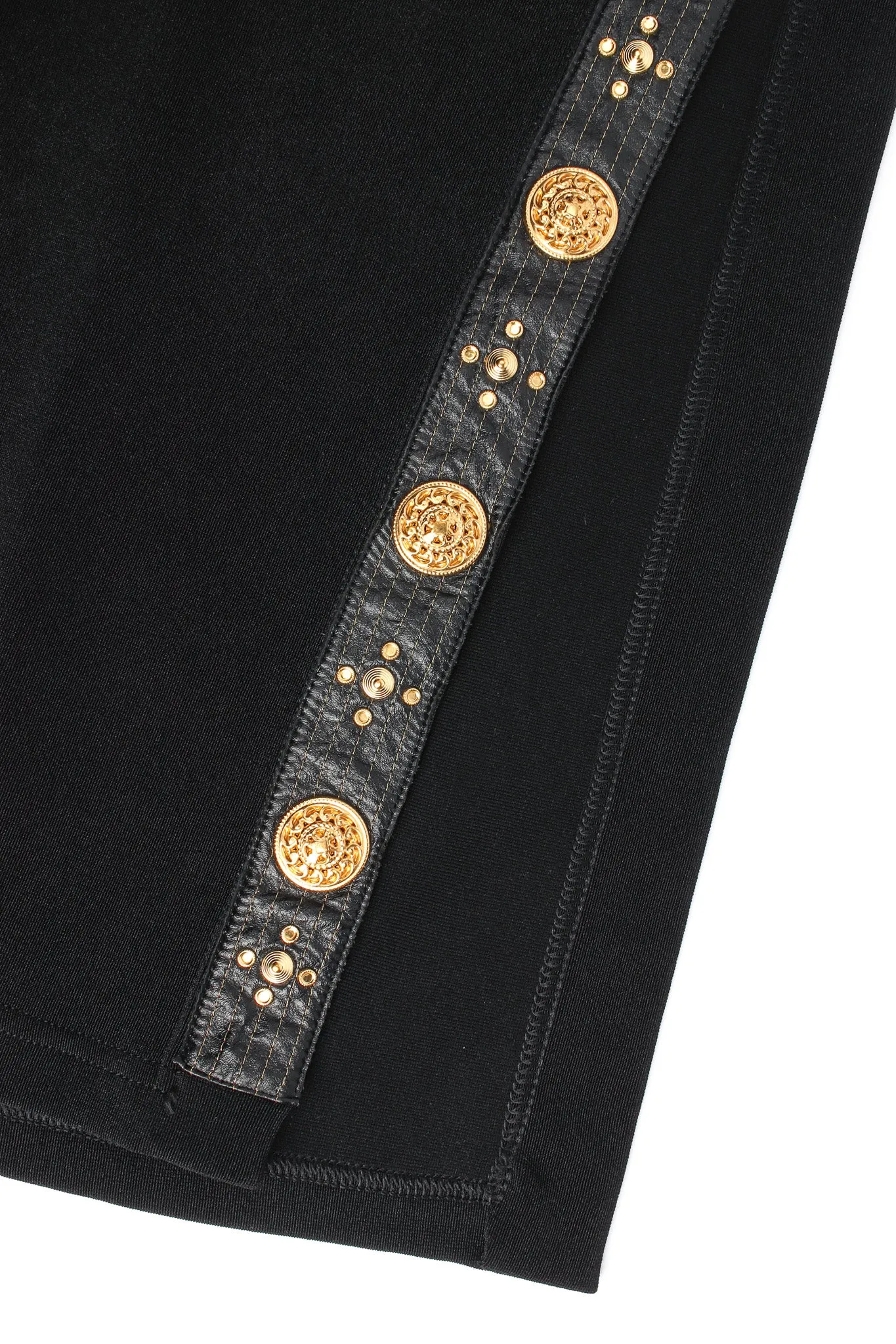 Lion Emblem & Coin Bodycon Dress