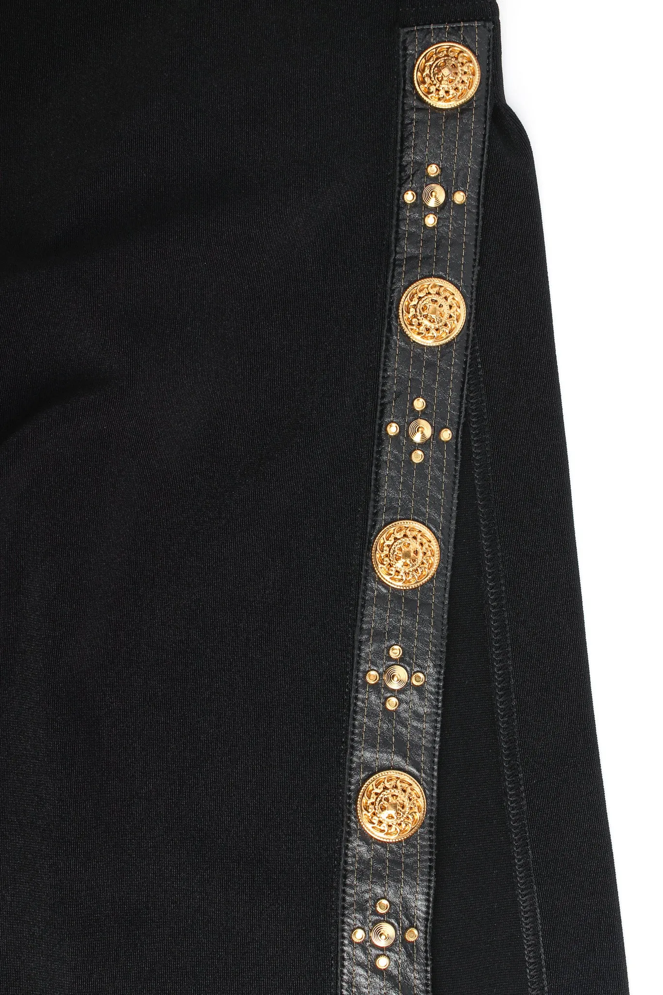 Lion Emblem & Coin Bodycon Dress