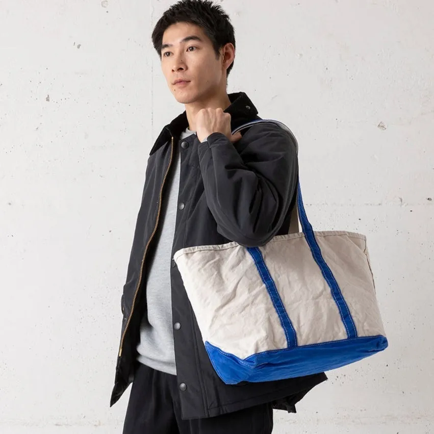 L.L.Bean×REMI RELIEF×Begin | エルエルビーン×レミレリーフ×ビギン　Begin別注 ボート・アンド・トート 30年ヴィンテージフィニッシュ ロングハンドル Large