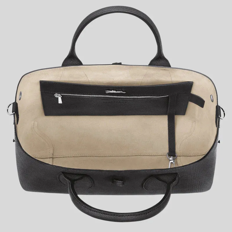 LONGCHAMP Roseau M Handbag Black RS-10058HPN