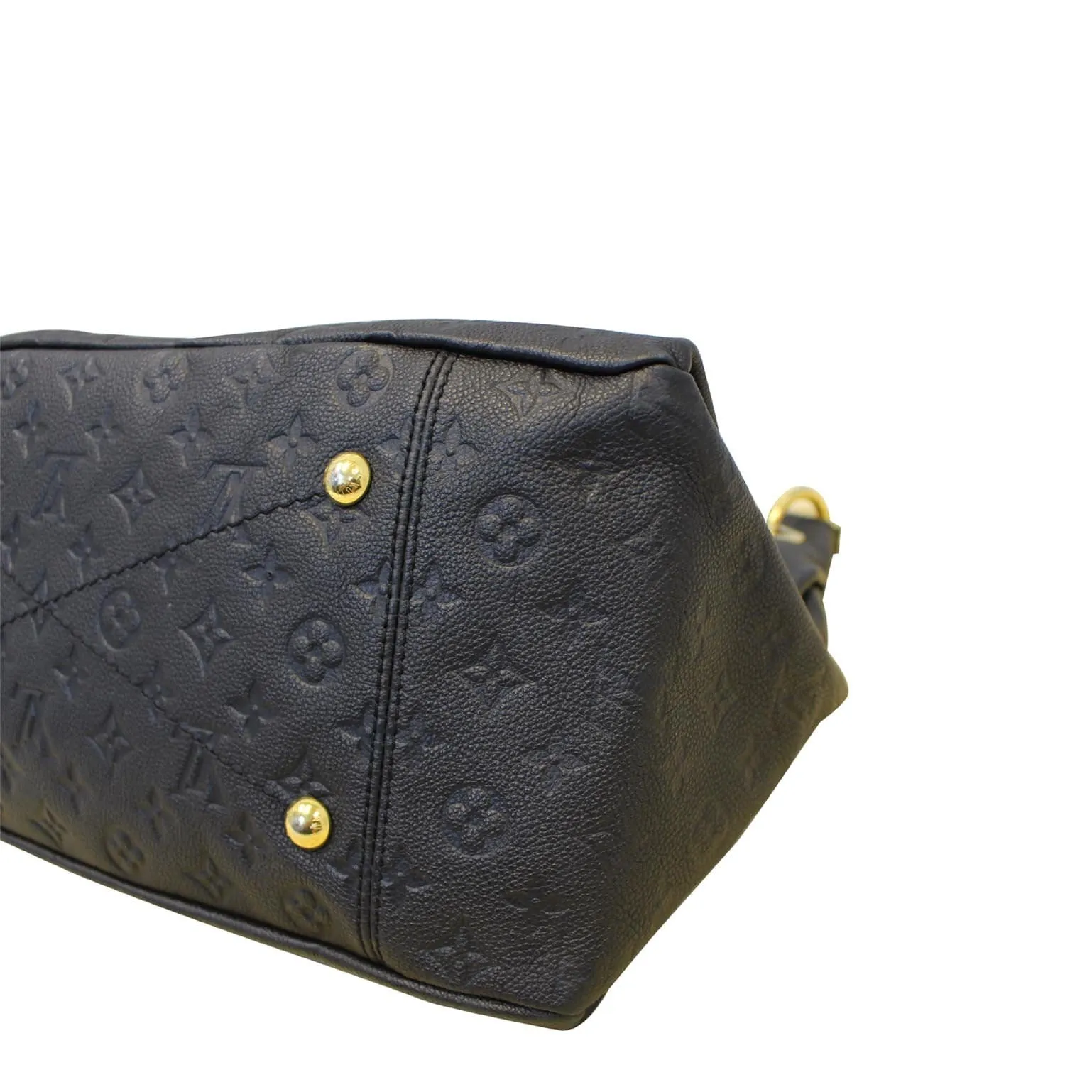 Louis Vuitton Artsy MM Empreinte Monogram Shoulder Bag Noir Black