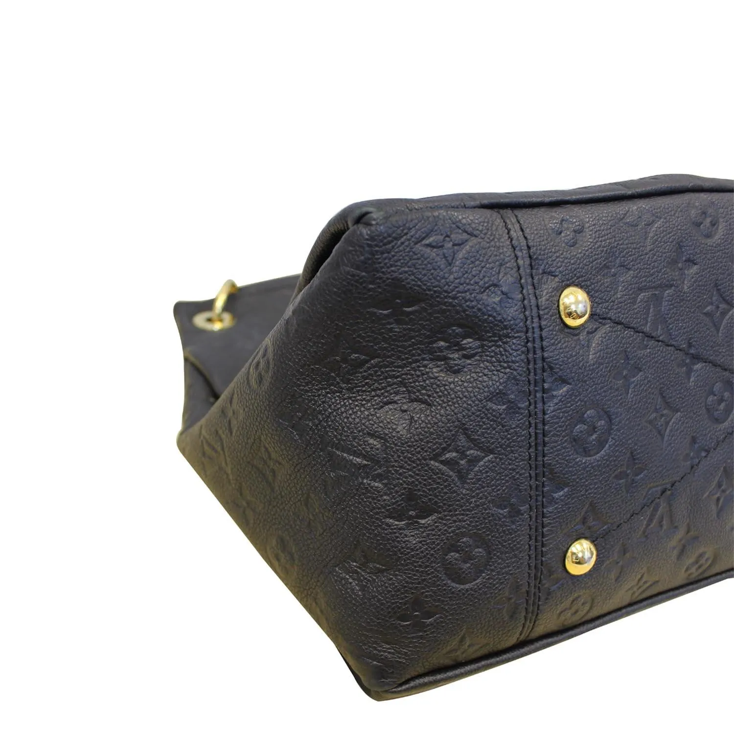 Louis Vuitton Artsy MM Empreinte Monogram Shoulder Bag Noir Black