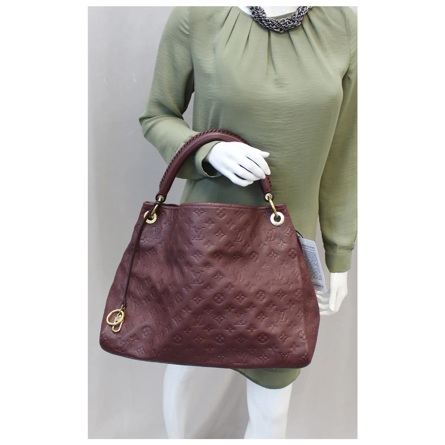 LOUIS VUITTON Artsy MM Monogram Empreinte Shoulder Bag