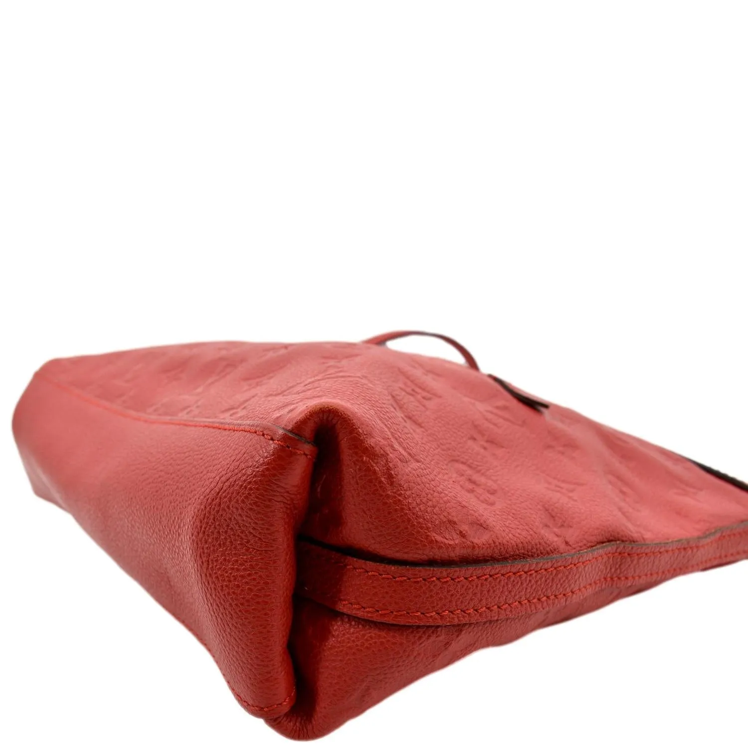 LOUIS VUITTON Bastille PM Empreinte Leather Shoulder Bag Red