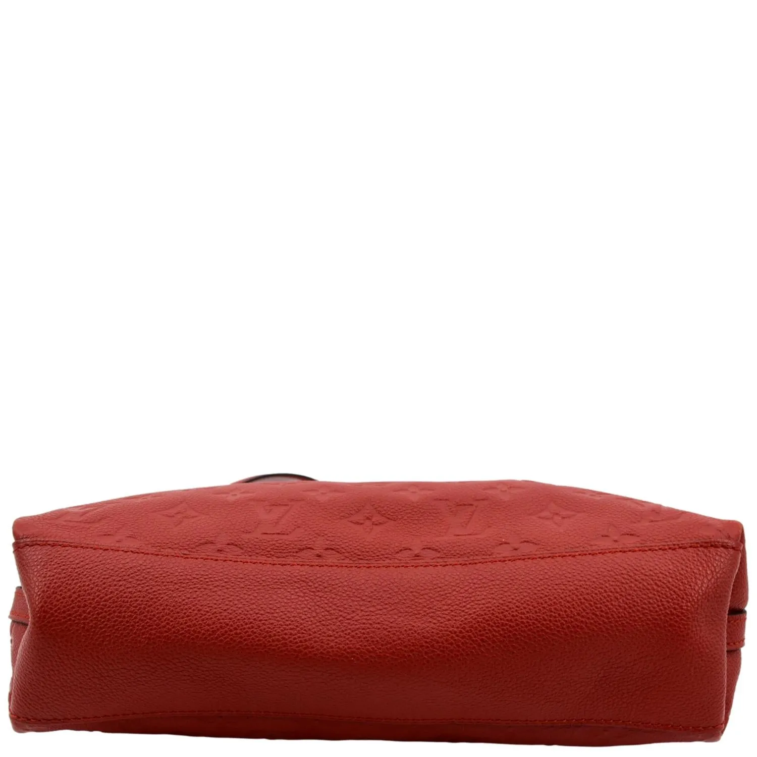 LOUIS VUITTON Bastille PM Empreinte Leather Shoulder Bag Red