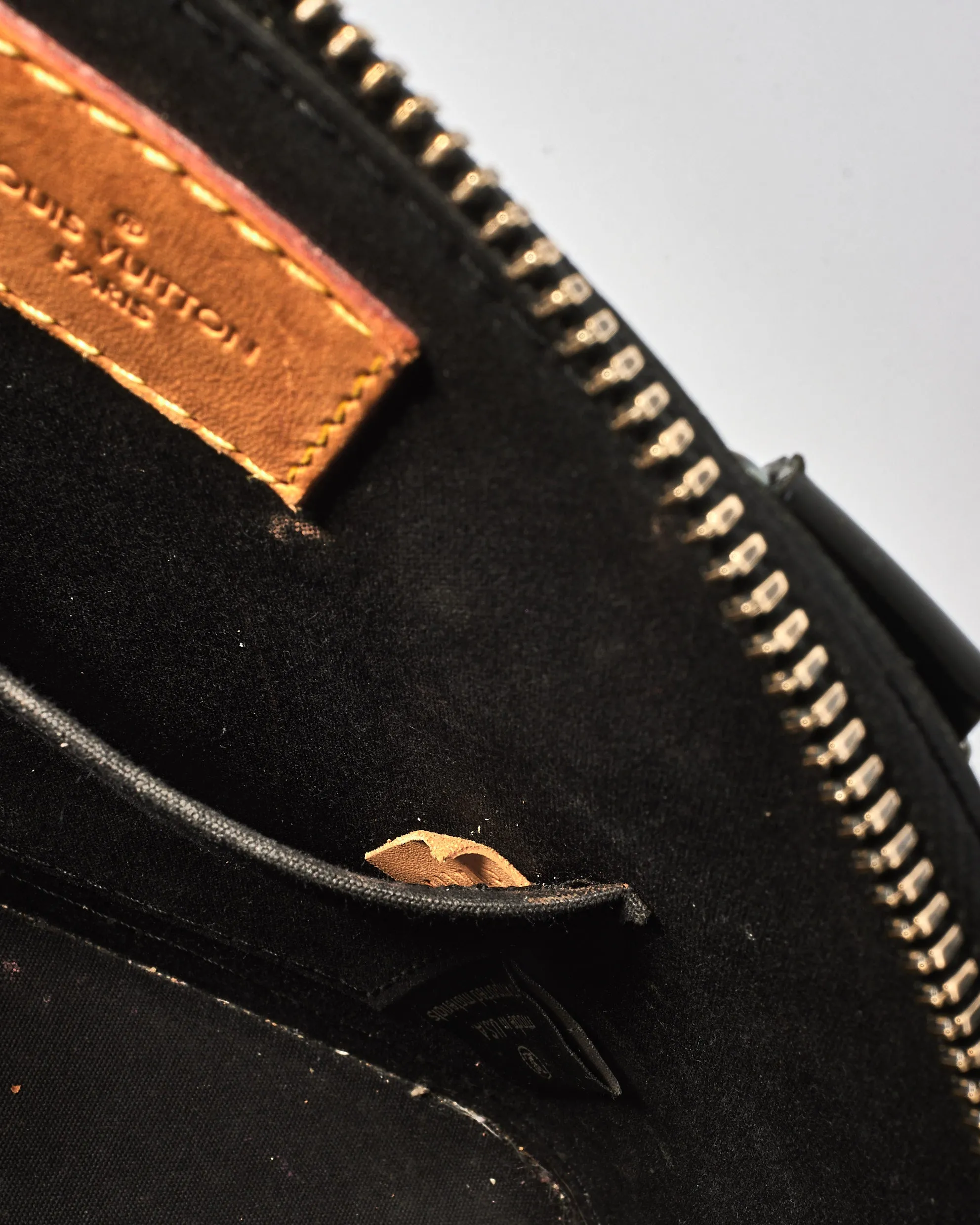 Louis Vuitton Black Monogram Vernis Alma BB Bag