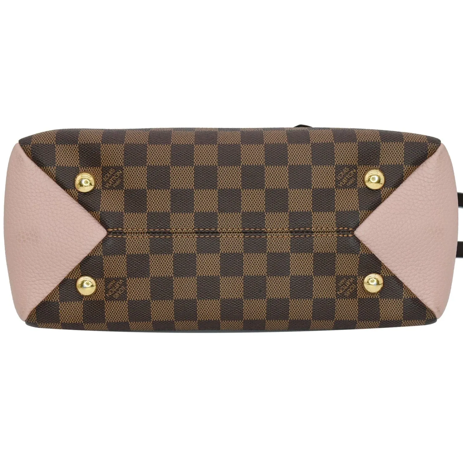 LOUIS VUITTON Brittany Damier Ebene Shoulder Bag Brown
