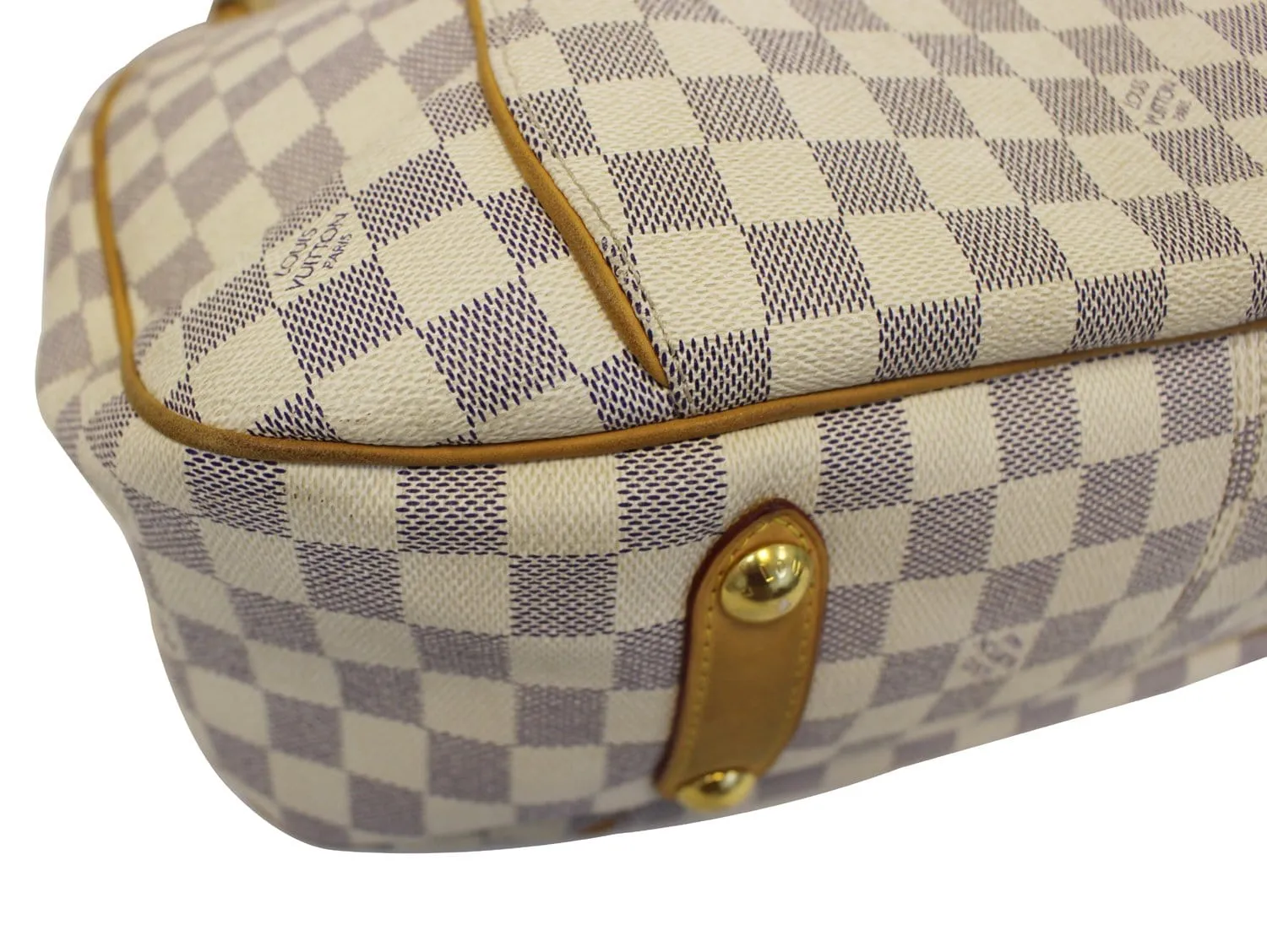 LOUIS VUITTON Damier Azur Galliera PM Shoulder Bag