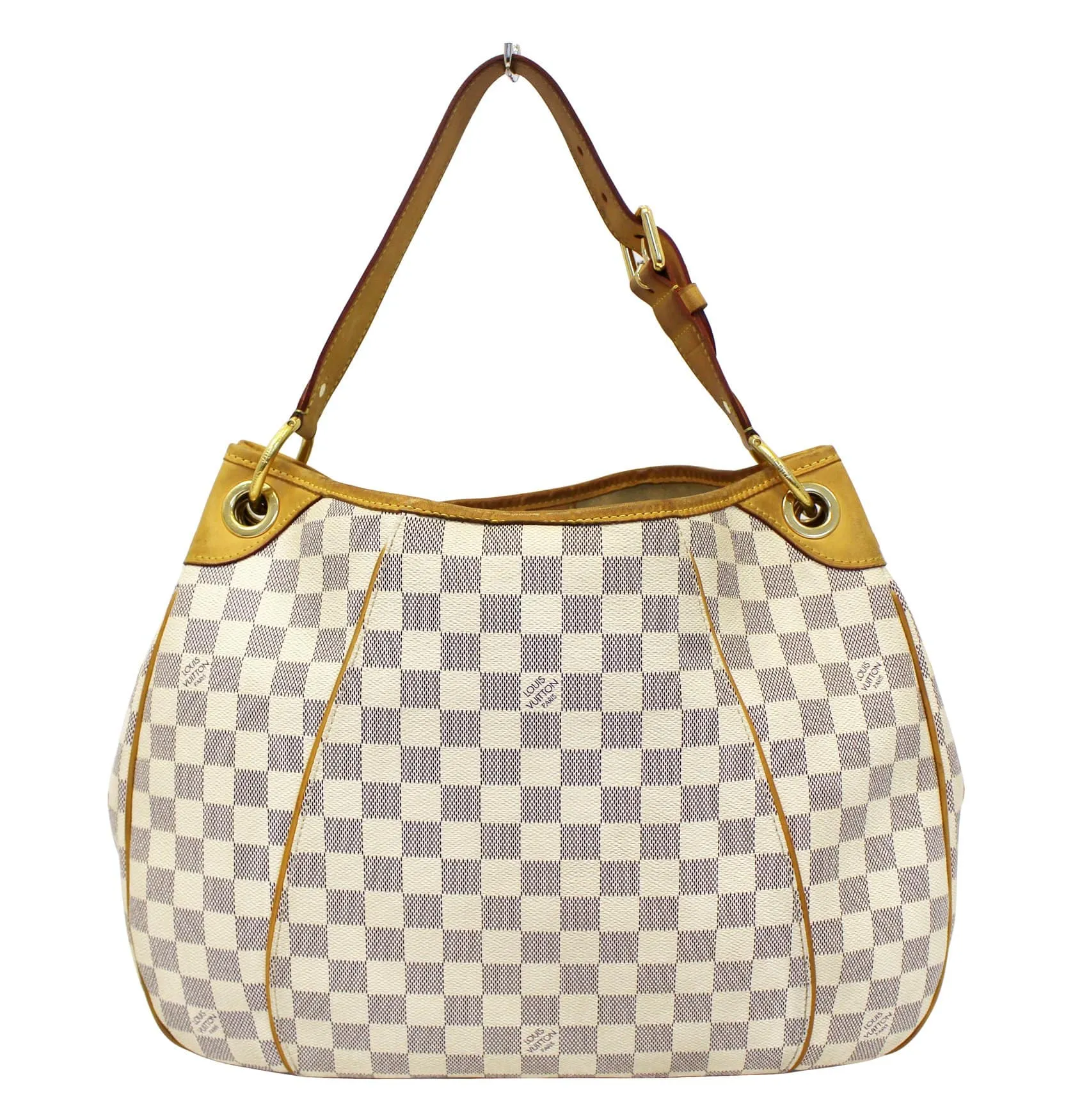 LOUIS VUITTON Damier Azur Galliera PM Shoulder Bag