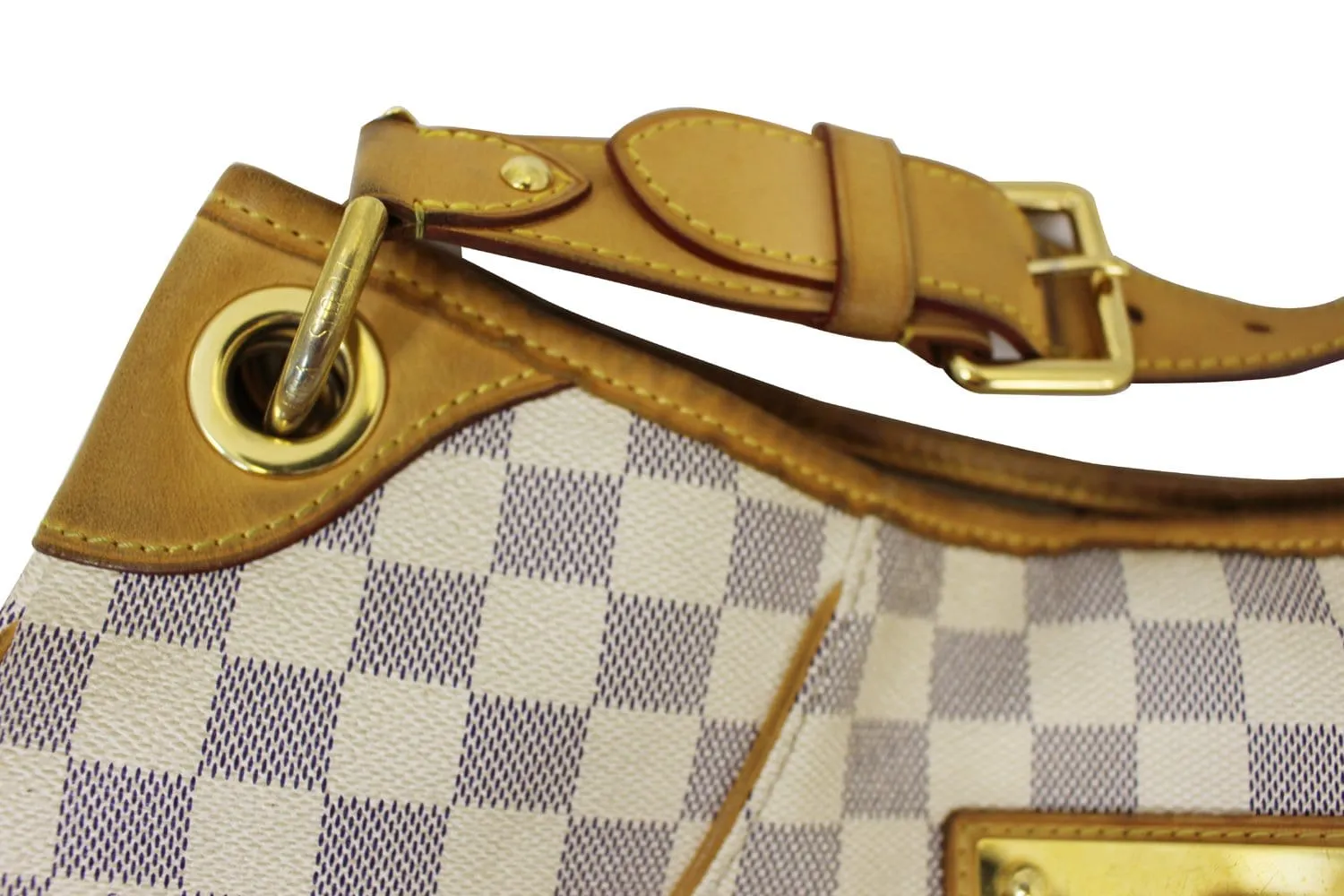 LOUIS VUITTON Damier Azur Galliera PM Shoulder Bag