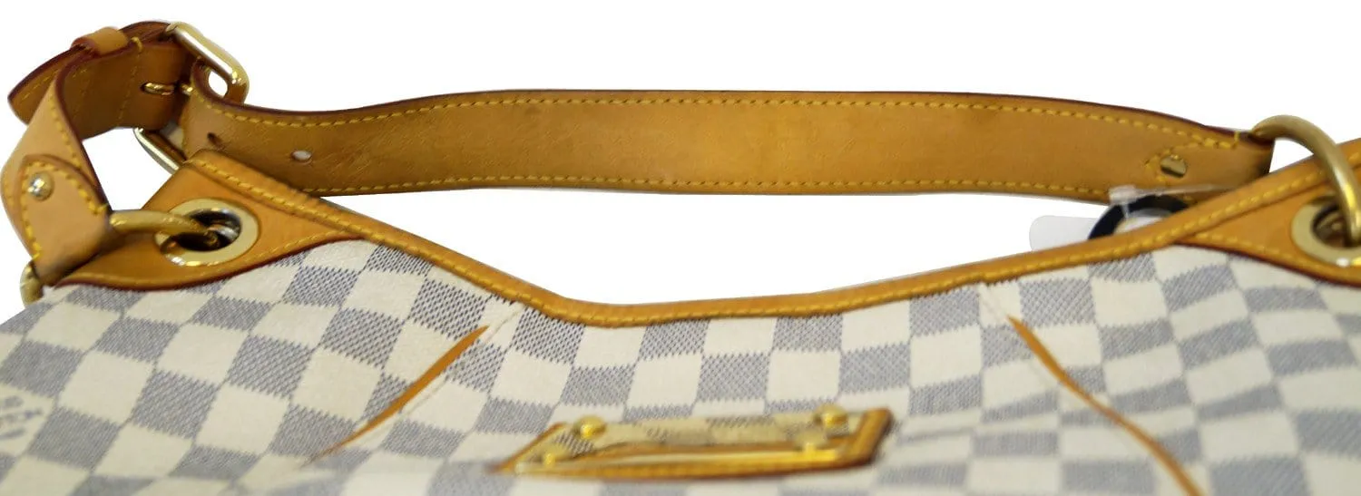 LOUIS VUITTON Damier Azur Galliera PM Shoulder Bag