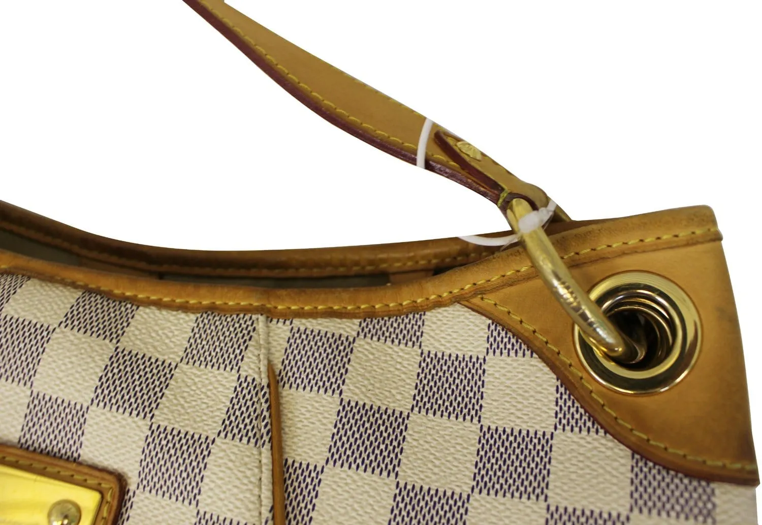 LOUIS VUITTON Damier Azur Galliera PM Shoulder Bag