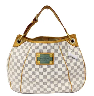 LOUIS VUITTON Damier Azur Galliera PM Shoulder Bag