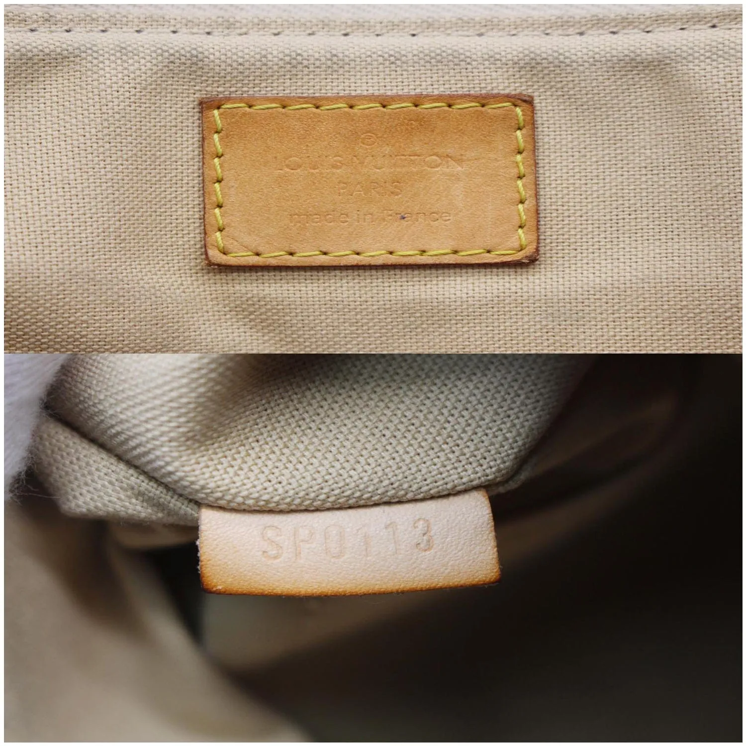 LOUIS VUITTON Damier Azur Siracusa PM Shoulder Bag
