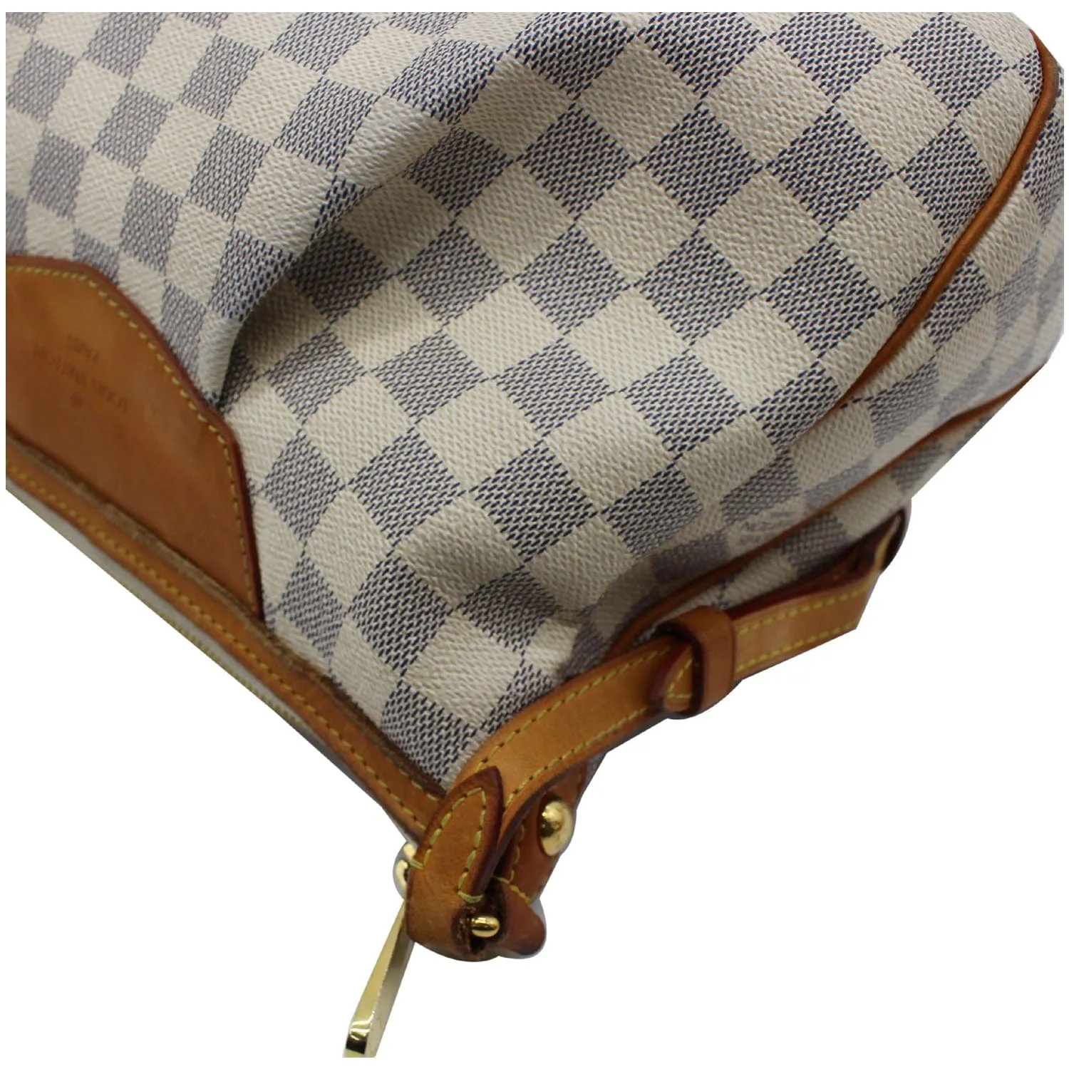 LOUIS VUITTON Damier Azur Siracusa PM Shoulder Bag