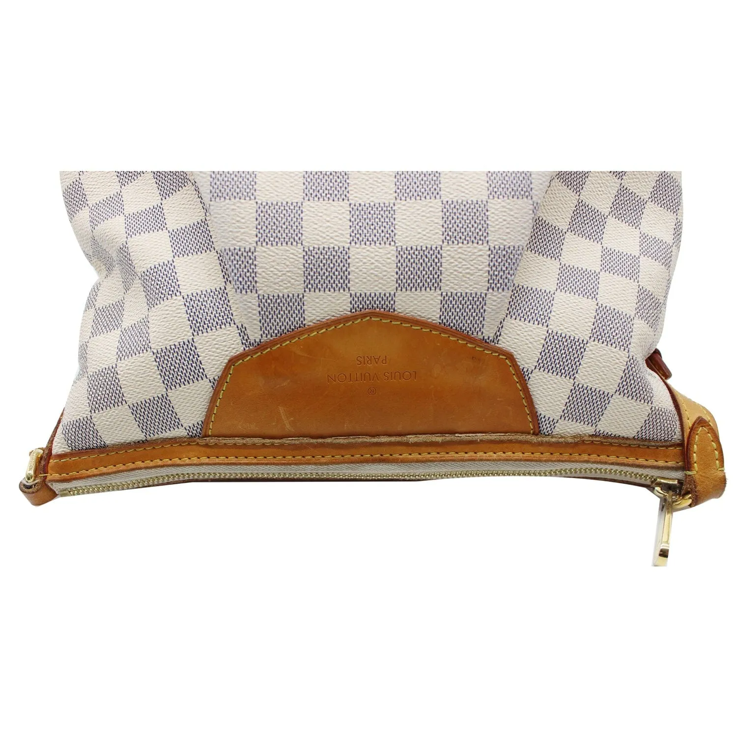LOUIS VUITTON Damier Azur Siracusa PM Shoulder Bag