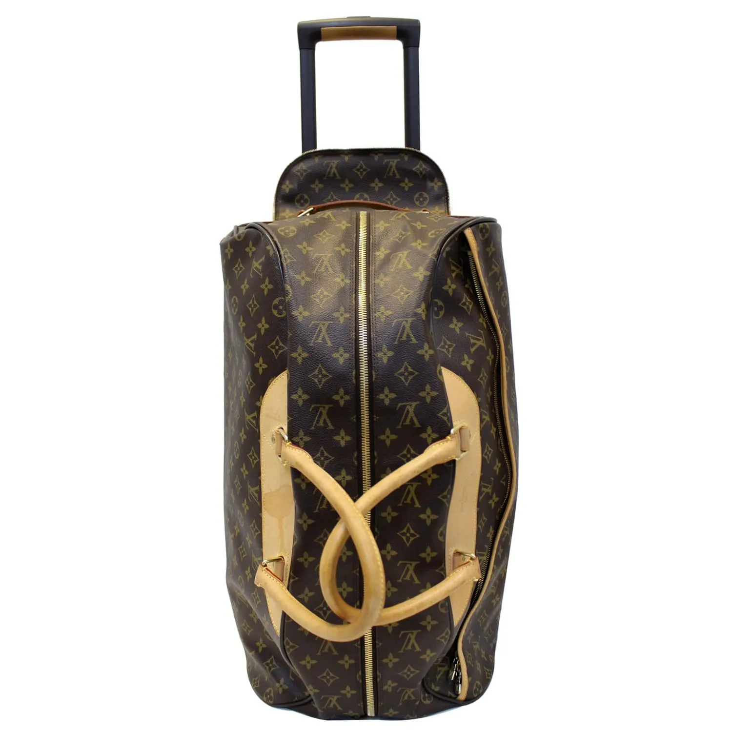 LOUIS VUITTON Eole 50 Monogram Canvas  Rolling Luggage Bag Brown