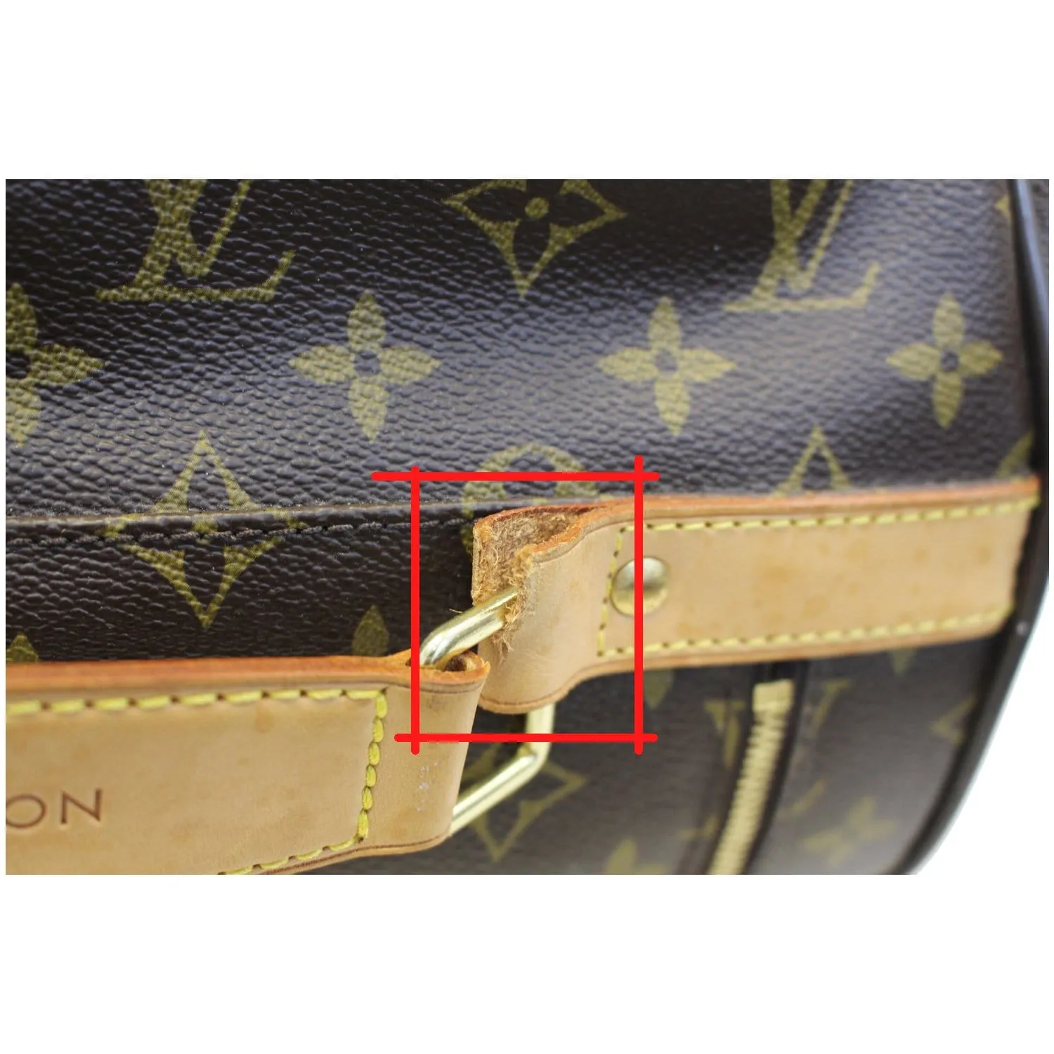 LOUIS VUITTON Eole 50 Monogram Canvas  Rolling Luggage Bag Brown