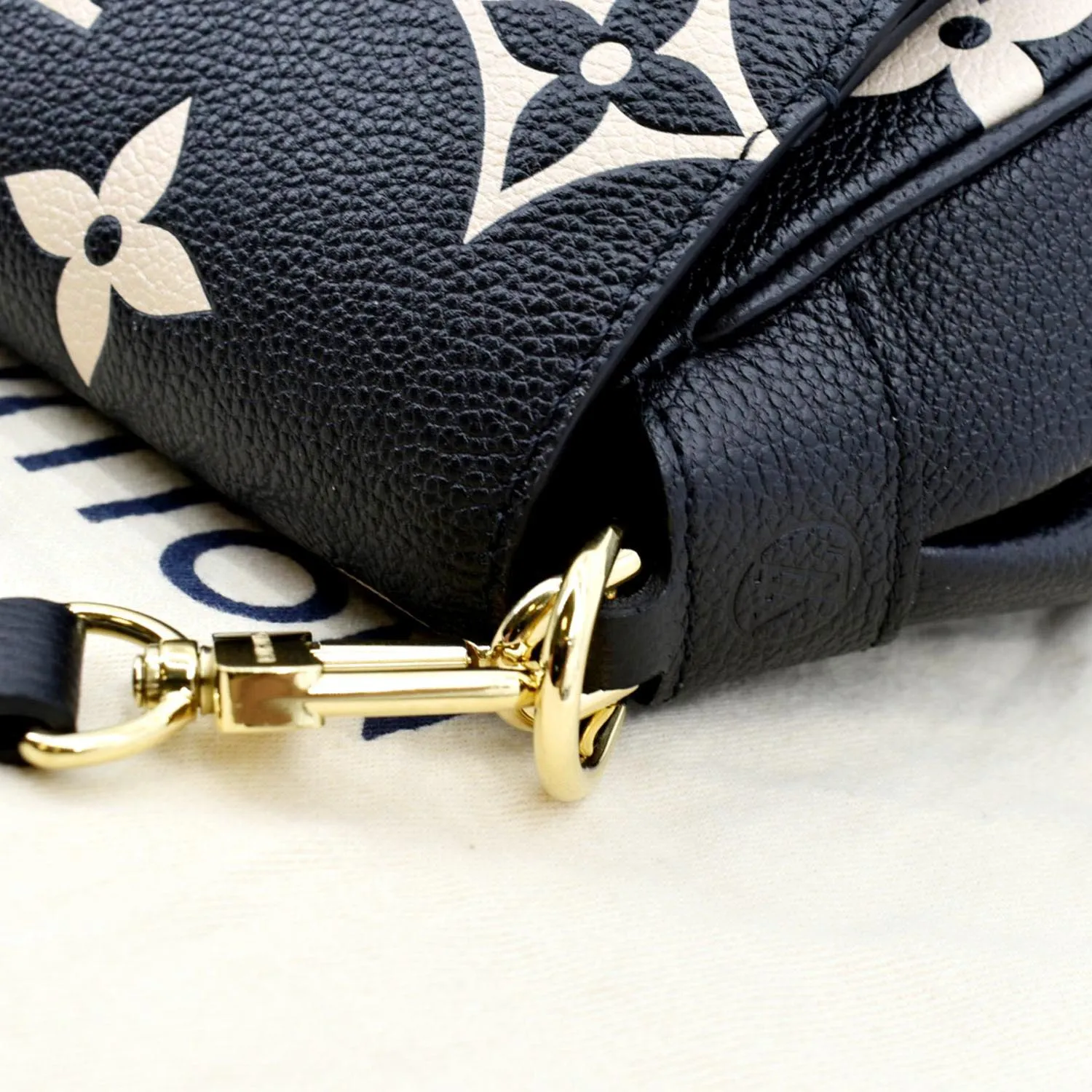LOUIS VUITTON Favorite Monogram Empreinte Shoulder Bag Bicolor