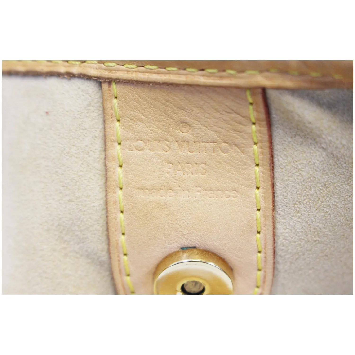 LOUIS VUITTON Galliera GM Damier Azur Shoulder Bag